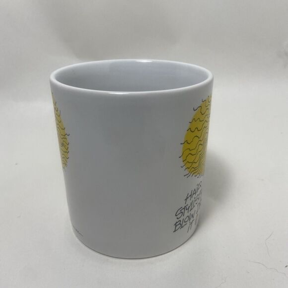 Russ Berrie & Co. Ceramic Mug Hair Stylists Blow It Dry! by Schneider 12 fl.oz. - Picture 2 of 6